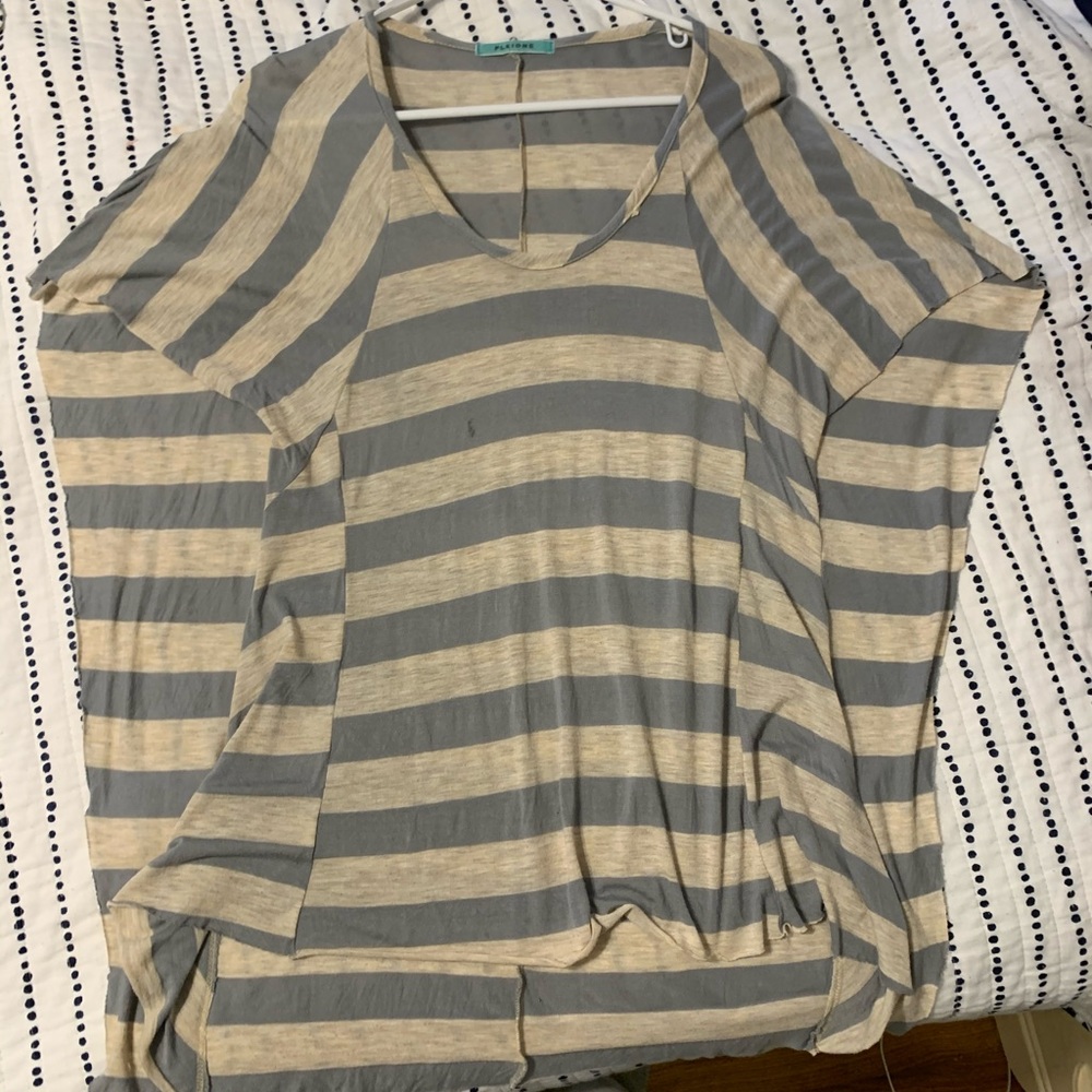 Stripped flowy shirt
